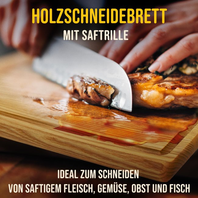 Schneidebrett mit Gravur - Chefkoch Opa