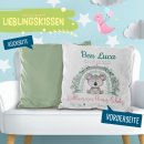 Kissen mit Koala - Kleiner Schatz - personalisierbar mit...