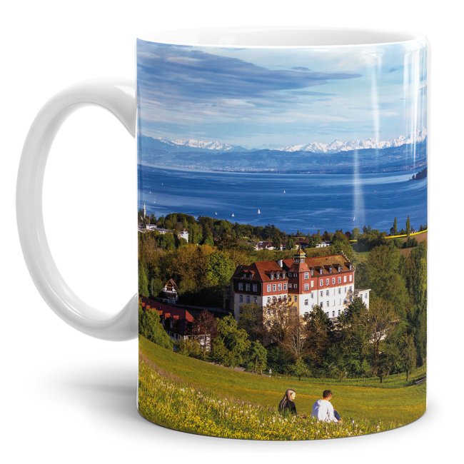 Bodensee.de Tasse - Blick auf Bodensee