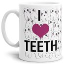 Berufe-Tasse - I Love Teeth