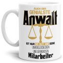 Berufe-Tasse - Der genialste Anwalt