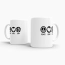 Berufe-Tasse - Anwalt - Peace Love Law