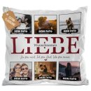 Kissen - Fotocollage Liebe - Wir f&uuml;r immer - mit...