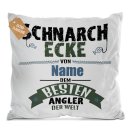 Kissen - Angler - Schnarch Ecke - mit Name...