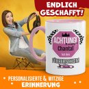 Tasse - Achtung! Die Prinzessin hat den F&uuml;hrerschein