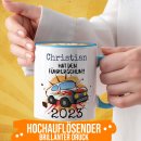 Tasse - Hat den F&uuml;hrerschein - Name und Jahr...