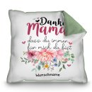 Kissen f&uuml;r Mama - Danke Mama, dass Du mich liebst -...