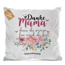 Kissen f&uuml;r Mama - Danke Mama, dass Du mich liebst -...