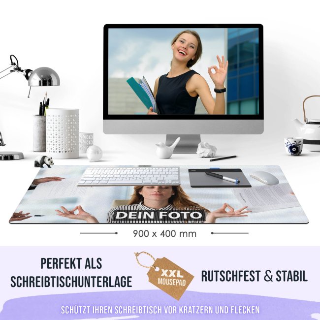 XXL Mousepads selbst gestalten - in vier Gr&ouml;&szlig;en