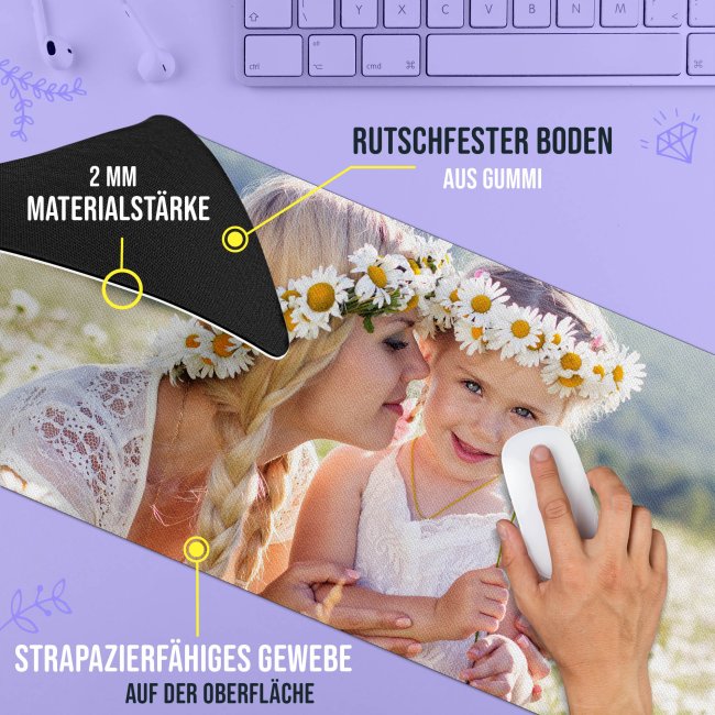 XXL Mousepads selbst gestalten - in vier Gr&ouml;&szlig;en