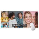 XXL Mousepad mit Fotocollage selbst gestalten - in vier...