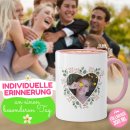 Tasse zur Konfirmation - Herzrahmen - Alles Liebe - mit...