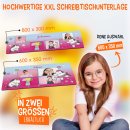 Schreibtischunterlage f&uuml;r Kinder - Einhorn - Donuts...