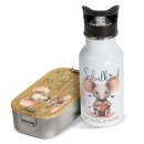 Geschenk-Set zur Einschulung - Trinkflasche &amp;...