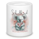 Personalisierbare Spardose als Geschenk zur Einschulung -...