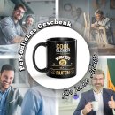 Schwarze Tasse - Imker - Berufe-Tasse mit Name