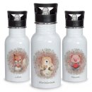 Edelstahl Trinkflasche als Geschenk f&uuml;r Kinder - mit...