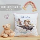 Personalisierbares Kissen f&uuml;r Kinder - mit Name und...