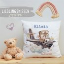 Personalisierbares Kissen f&uuml;r Kinder - mit Name und...