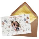 Foto-Puzzle - Frohe Weihnachten - mit Foto und Text - 24...