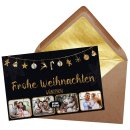 Foto-Puzzle - Frohe Weihnachten - mit vier Fotos - 24...