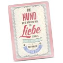 Hundeschild - Hunde Liebe