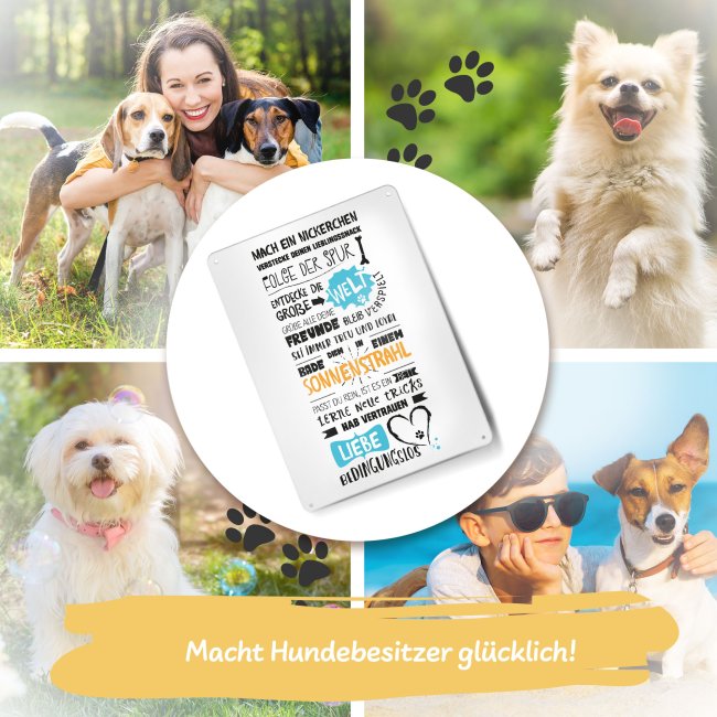 Hundeschild - Hunde-Philosophie