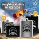 Personalisierter Flachmann mit Gravur - mit Name -...