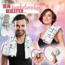 Handtuch personalisieren - Ich liebe dich - mit Name - in...