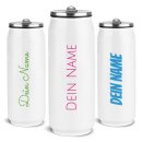 Personalisierte Edelstahl Trinkflasche mit Name -...