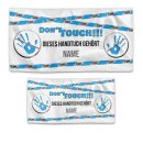 Handtuch bedrucken - mit Name gestalten - Do not touch -...