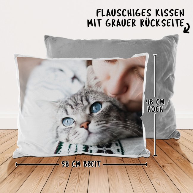 Tierbett f&uuml;r Katzen - mit Foto und Name selbst gestalten