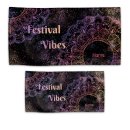 Handtuch mit Name personalisieren - Festival Vibes - in 2...