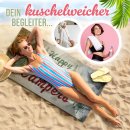 Handtuch mit Foto personalisieren - Happy Campers - in 2...