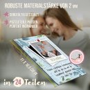 Foto-Puzzle mit pers&ouml;nlicher Botschaft und Foto...