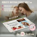 Foto-Puzzle mit pers&ouml;nlicher Botschaft und 3 Fotos...