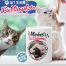 Tasse mit Spruch - Allerbeste Katzenoma - mit Foto gestalten