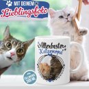 Tasse mit Spruch - Allerbester Katzenopa - mit Foto...