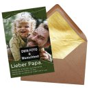 Foto-Puzzle f&uuml;r Papa mit pers&ouml;nlicher Botschaft...