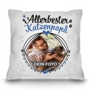 Kissen f&uuml;r den allerbesten Katzenpapa - mit Foto...