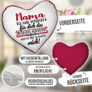 Herz-Kissen mit Spruch f&uuml;r Mama - Das perfekte...