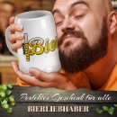 Bierkrug mit Spruch - Bier loading - Keramik