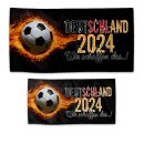 Fan Handtuch zur Fu&szlig;ball EM 2024 - in zwei...