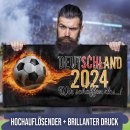 Fan Handtuch zur Fu&szlig;ball EM 2024 - in zwei...