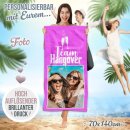 Handtuch zum Junggesellenabschied - Team Hangover - mit...