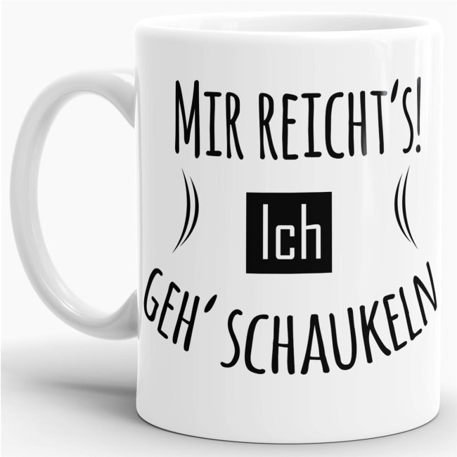 Tasse - Ich geh Schaukeln