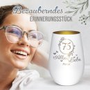 Windlicht mit Gravur zum Geburtstag - Alles Liebe - mit...