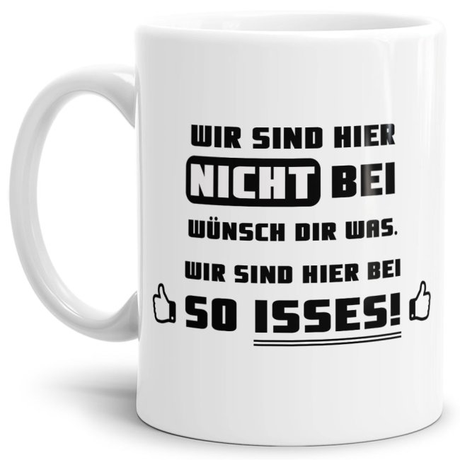 Tasse - nicht bei W&uuml;nsch dir was