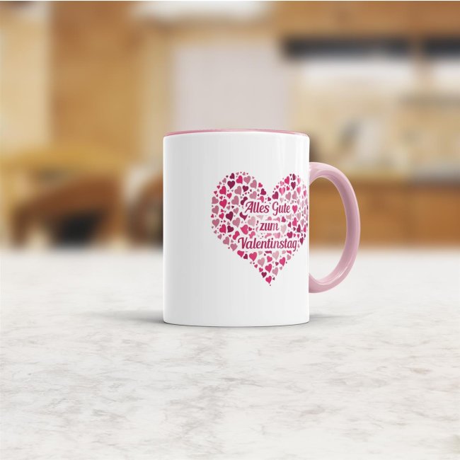 Tasse Alles Gute zum Valentinstag