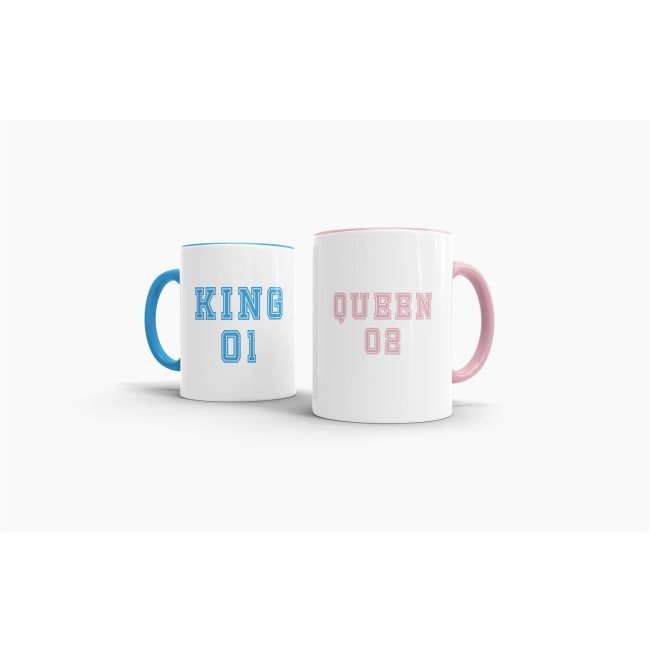 Tassenset King und Queen